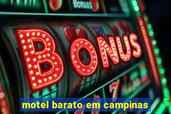 motel barato em campinas